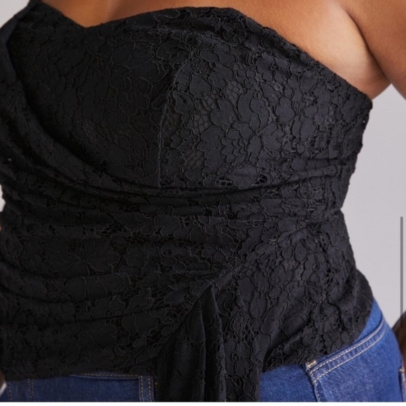 MARE MARE ANTHROPOLOGIE Lace Tube Top - Picture 8 of 10